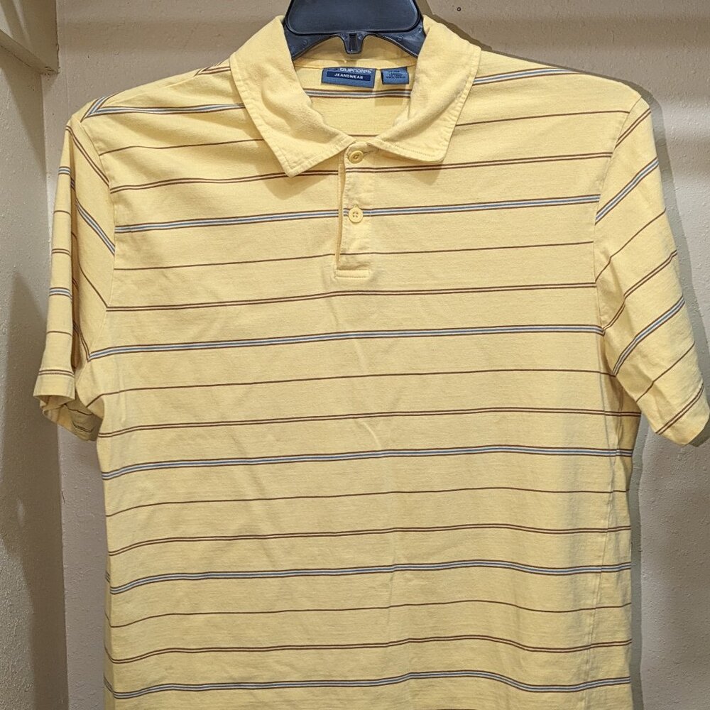 Bluenotes Jeanswear Medium short sleeve Polo shirt Yellow Blue Notes